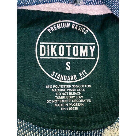 Sugar Skull Hoodie Mens Small Embroidered Visionary Dikotomy Pullover NEW NWT - Picture 3 of 13